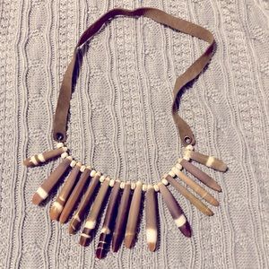 Genuine handmade shell necklace.